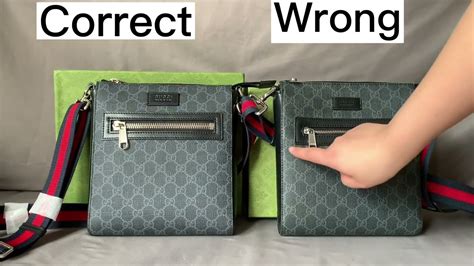 mens gucci messenger bag fake|how to tell authentic gucci.